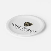 Wake Forest University Wordmark Papieren Bordje (Gekanteld)