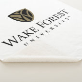 Wake Forest University Wordmark Sherpa Deken (3/4)