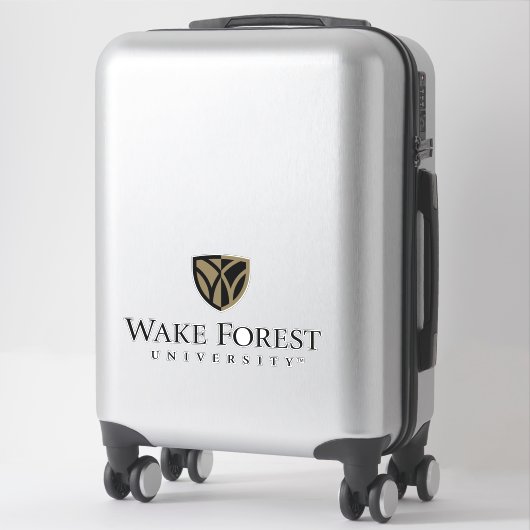 Wake Forest University Wordmark Sticker (Koffer)