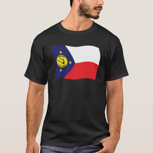 Wake Island Vlag Shirt (Voorkant)