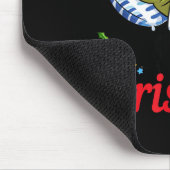 Wake Me Up When It's Christmas Cute Frog Animal Sl Muismat (Hoek)