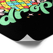 Wake Me When The Ball Drops Funny New Years Eve  Poster (Hoek)