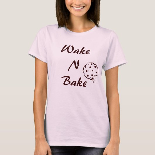 Wake N Bake Cookie T-shirt (Voorkant)