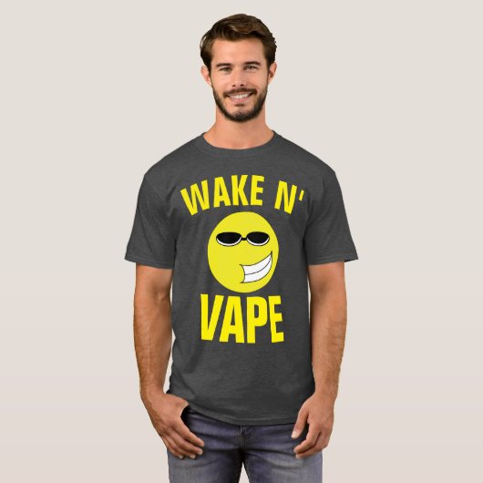 WAKE N T-Shirts VAPE VAPE (Voorkant volledig)