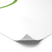 Wake niet op de slapende Kinder Muur Kunst in Dino Poster (Hoek)