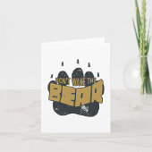 Wake niet op het Beer Kaart