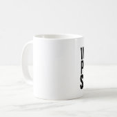 WAKE PRAY SLAY Coffee Mugs Koffiemok (Voorkant links)