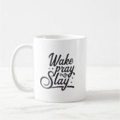 Wake, Pray, Slay Koffiemok (Links)