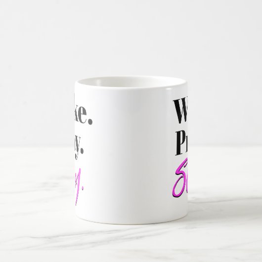 Wake, Pray, Slay Koffiemok (Center)