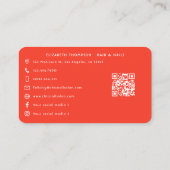 Wake, Pray, Slay Nail Salon Visitekaartje Design (Achterkant)