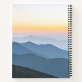 Wake Shine Repeat Blue Mountain Notitieboek (Achterkant)