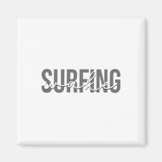 Wake Surfing Wakesurf Wake Surfer Surfing Boat Magneet