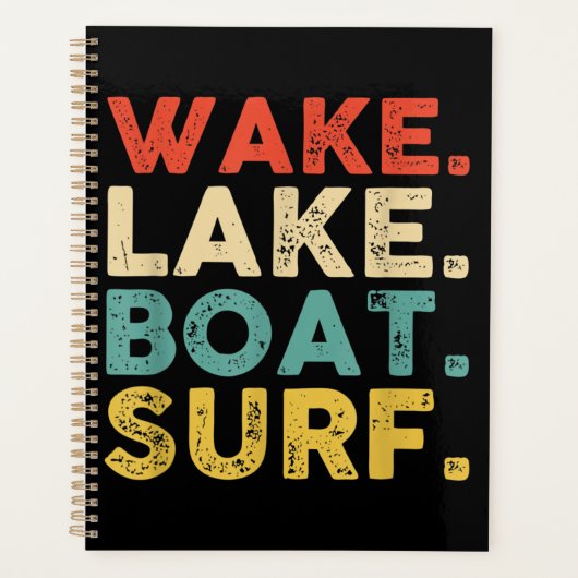 Wake Surfred Wake Surf Wake Surfing Rope Surf Planner (Voorkant)