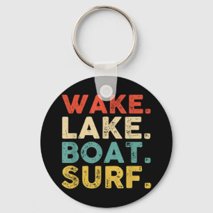 Wake Surfred Wake Surf Wake Surfing Rope Surf Sleutelhanger