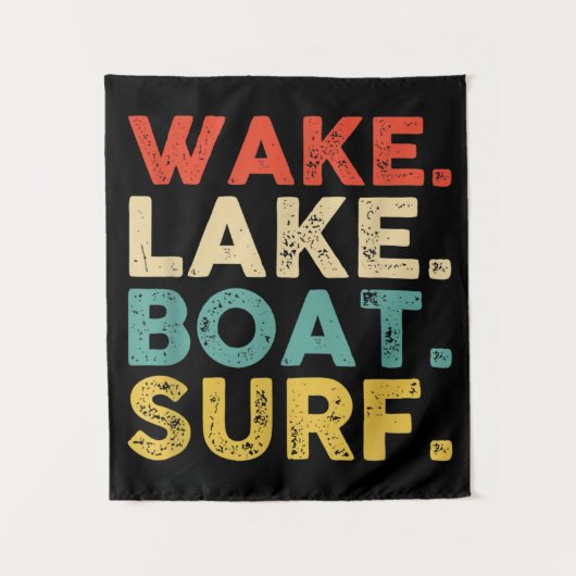 Wake Surfred Wake Surf Wake Surfing Rope Surf Wandkleed (Voorkant)