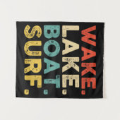 Wake Surfred Wake Surf Wake Surfing Rope Surf Wandkleed (Voorkant (horizontaal))