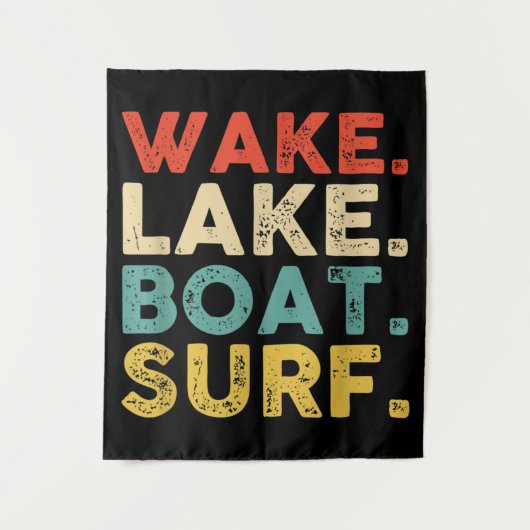 Wake Surfred Wake Surf Wake Surfing Rope Surf Wandkleed (Voorkant)