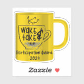 Wake & Take 2024 Deelname Award Sticker (Vel)