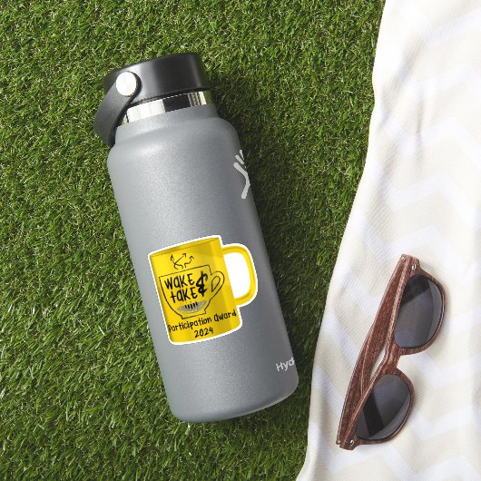 Wake & Take 2024 Deelname Award Sticker (HydroFlask Insitu)