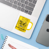 Wake & Take Invitational Deelnemersprijs 2025 Sticker (Laptop met iPhone)
