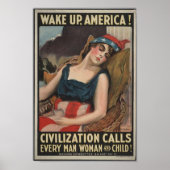 Wake Up-1917-poster Poster (Voorkant)