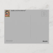 Wake Up America Poster Briefkaart (Achterkant)