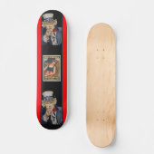 Wake Up America Poster Skateboard (Voorkant)