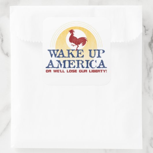 Wake Up America sticker (Tas)