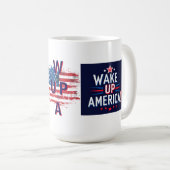 Wake Up America (WUPA) Koffiemok (Voorkant rechts)