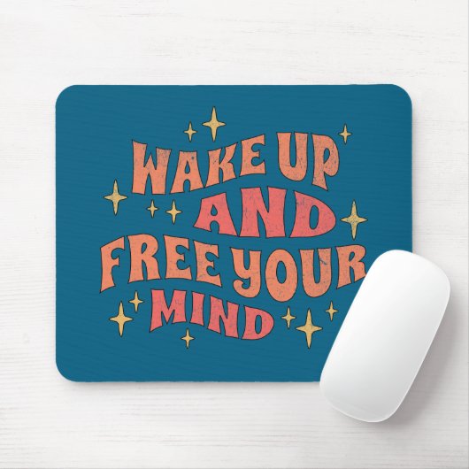 Wake Up and Free your Mind Muismat (Met muis)
