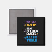 Wake Up Beat Blaaskanker Regel de Wereld 1 Magneet (Voorkant / Achterkant)