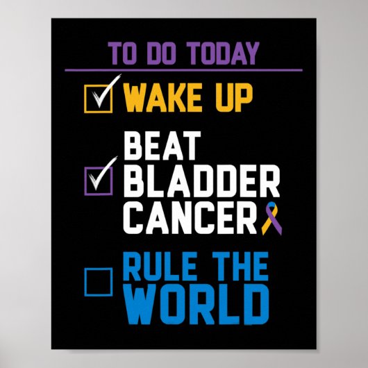 Wake Up Beat Blaaskanker Regel de Wereld 1 Poster (Voorkant)