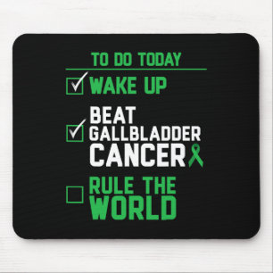 Wake Up Beat Galblaaskanker Regeren De Wereld Muismat