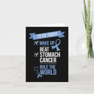 Wake Up Beat Maagkanker Regel de Wereld 1 Kaart