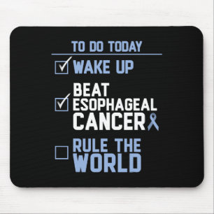 Wake Up Beat Slokdarmkanker Regel de wereld 1 Muismat