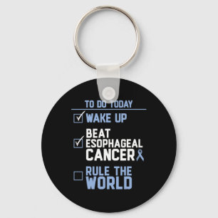 Wake Up Beat Slokdarmkanker Regel de wereld 1 Sleutelhanger