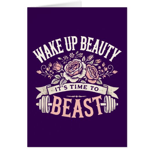 Wake Up Beauty, het is tijd om te beesten - Workou (Voorkant)
