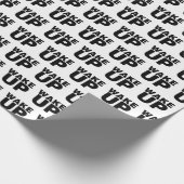 Wake Up Black Cadeaupapier (Hoek)