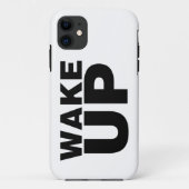Wake Up Black Case-Mate iPhone Case (Achterkant)