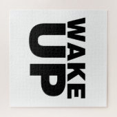 Wake Up Black Legpuzzel (Horizontaal)