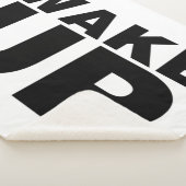 Wake Up Black Sherpa Deken (3/4)