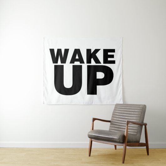 Wake Up Black Wandkleed (In Situ (horizontaal))