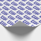 Wake Up Blue Cadeaupapier (Hoek)