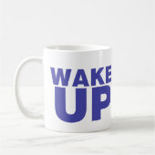 Wake Up Blue Koffiemok (Links)