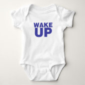 Wake Up Blue Romper (Voorkant)