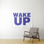Wake Up Blue Wandkleed (In Situ (horizontaal))