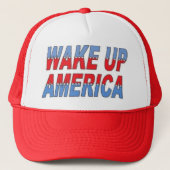Wake up cap trucker pet (Voorkant)