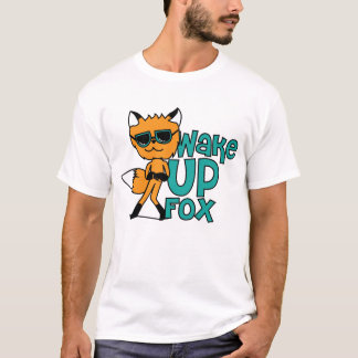 Wake Up Fox Cool Guy T-shirt