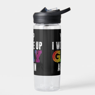 Wake Up Gay Pride - Rainbow Queer Gay CSD Party NL Waterfles