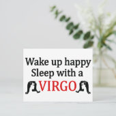 Wake Up Happy Briefkaart (Staand voorkant)